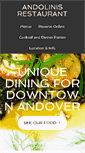 Mobile Screenshot of andolinisrestaurant.com